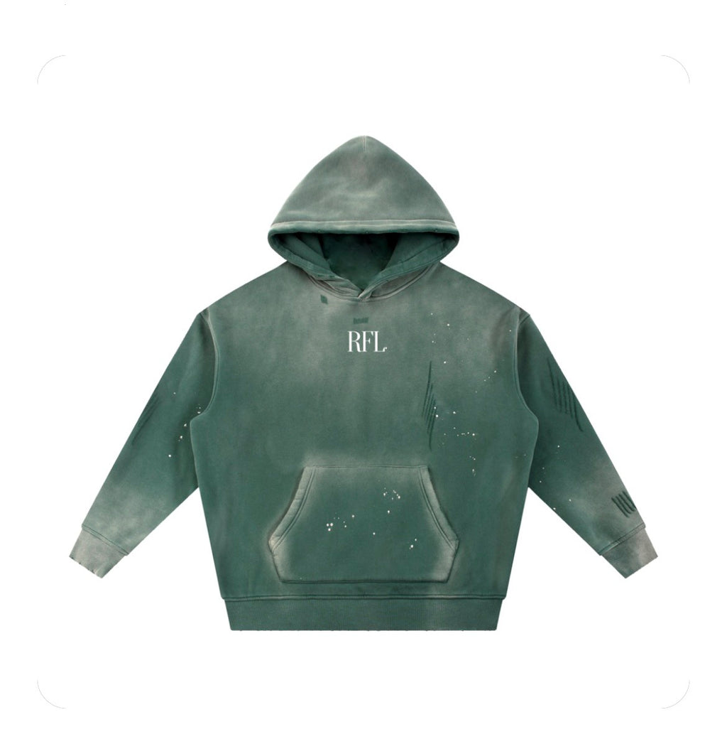 RFL Cluster Hoodie Green