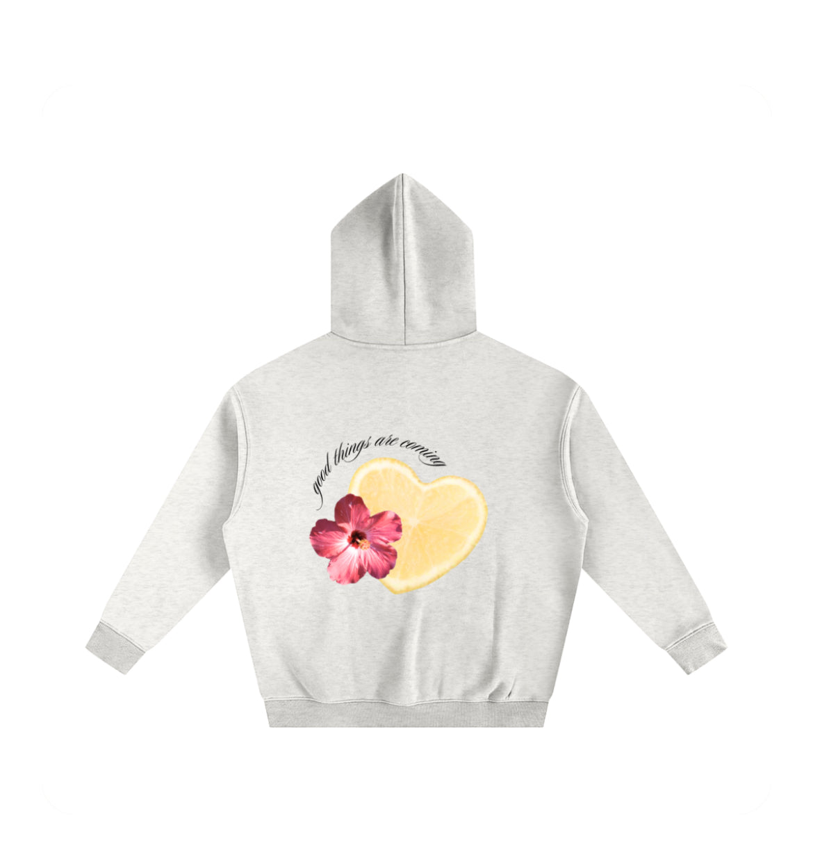 Heart Lemon Flora Hoodie