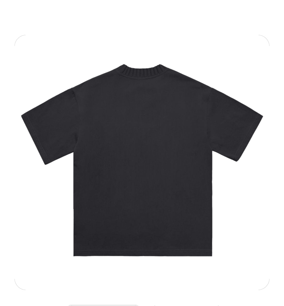 Black Crewneck T-shirt