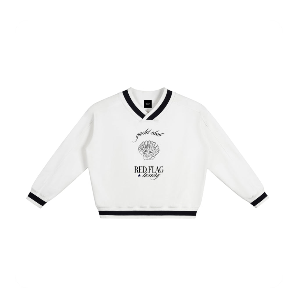 RFL Yacht Club Sweatshirt White