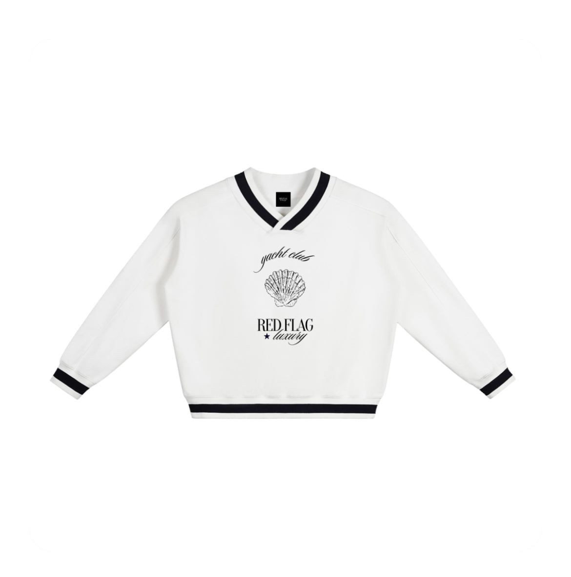 RFL Yacht Club Sweatshirt White