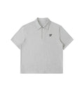 RFL Zipper Polo Gray