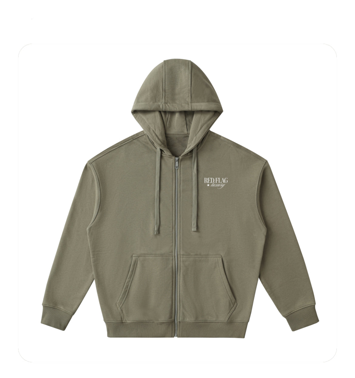 RFL Classic Zipper Grey Green