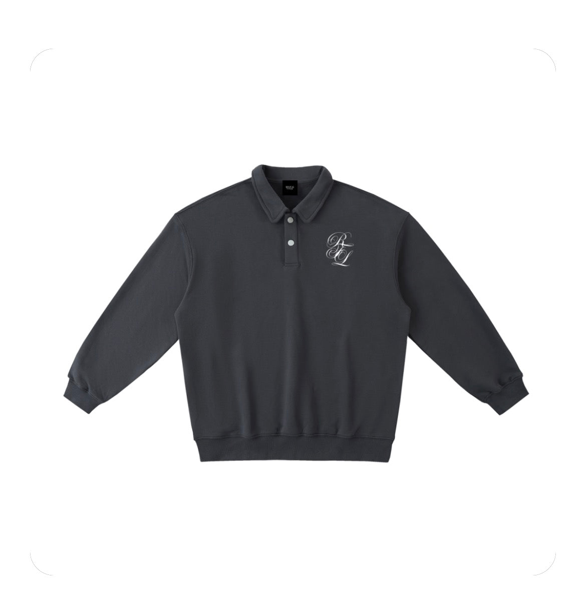 RFL Classic Polo Long-Sleeve Gray