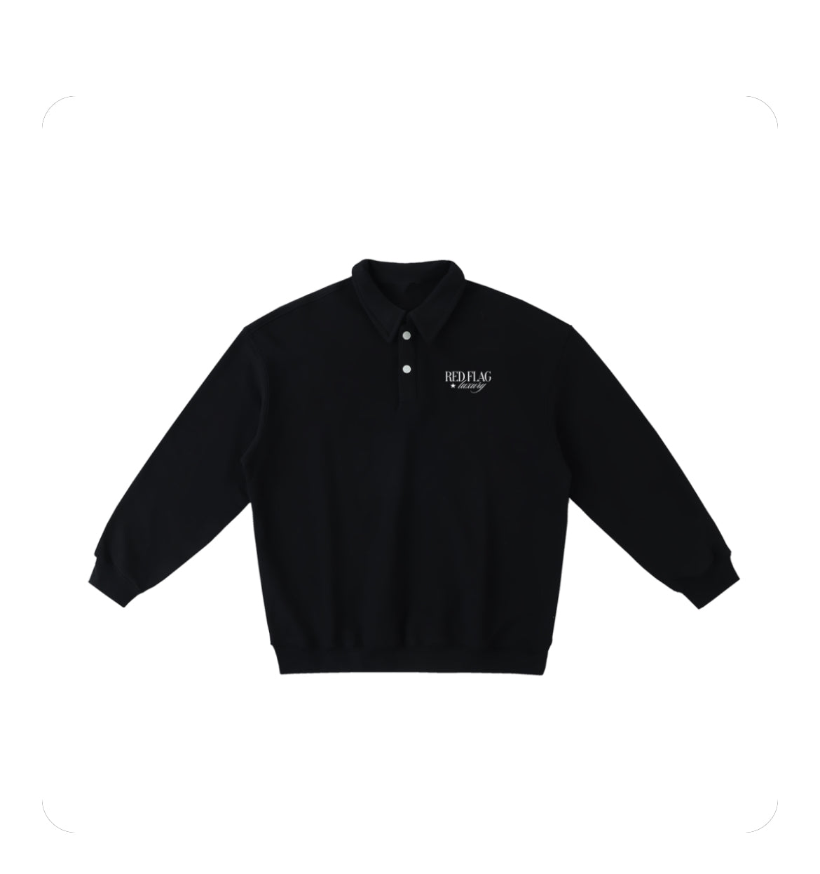 RFL Classic Polo Long-sleeve Black