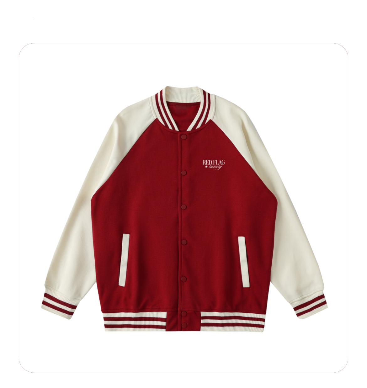 RFL Classic Button Jacket Long-sleeve Red