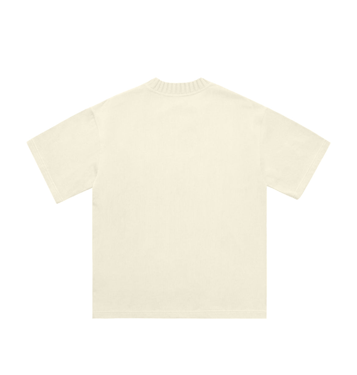 Cream Crewneck T-shirt