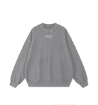 Capsule Distressed Sweatshirt Gray