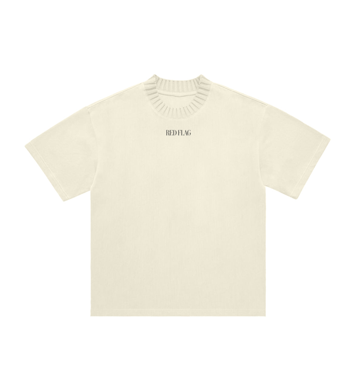 Cream Crewneck T-shirt
