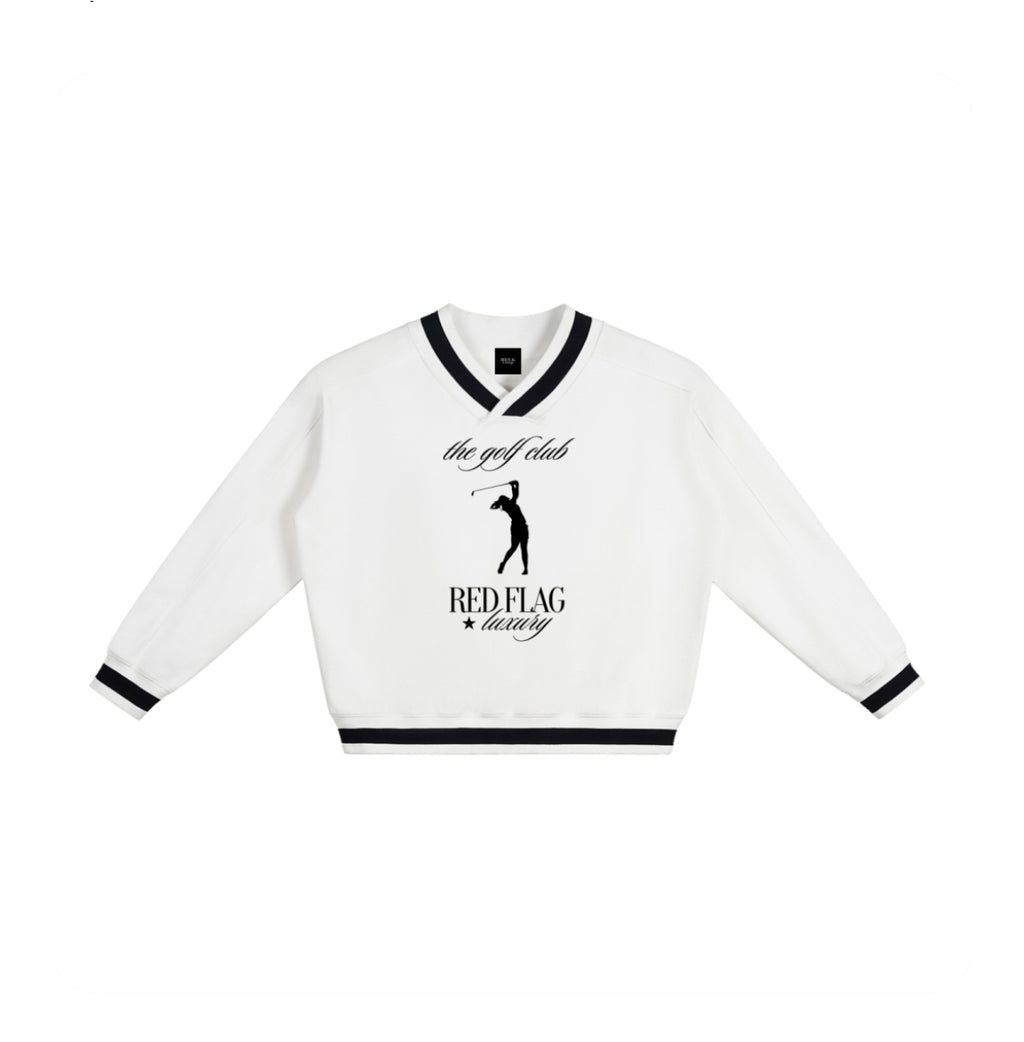 RFL Golf Club Sweatshirt White
