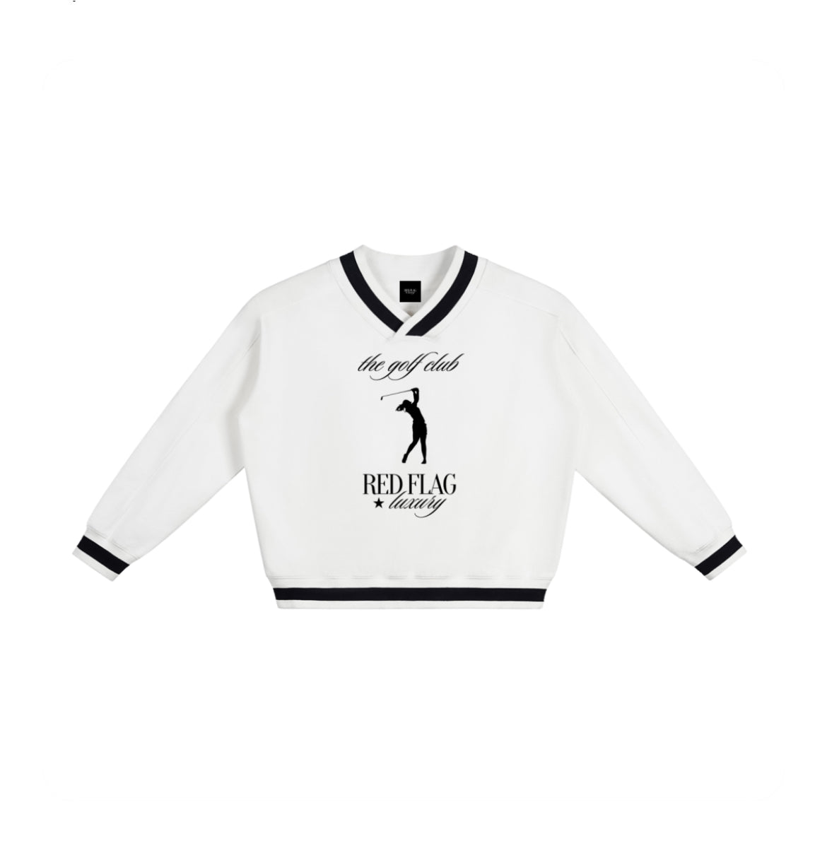 RFL Golf Club Sweatshirt White
