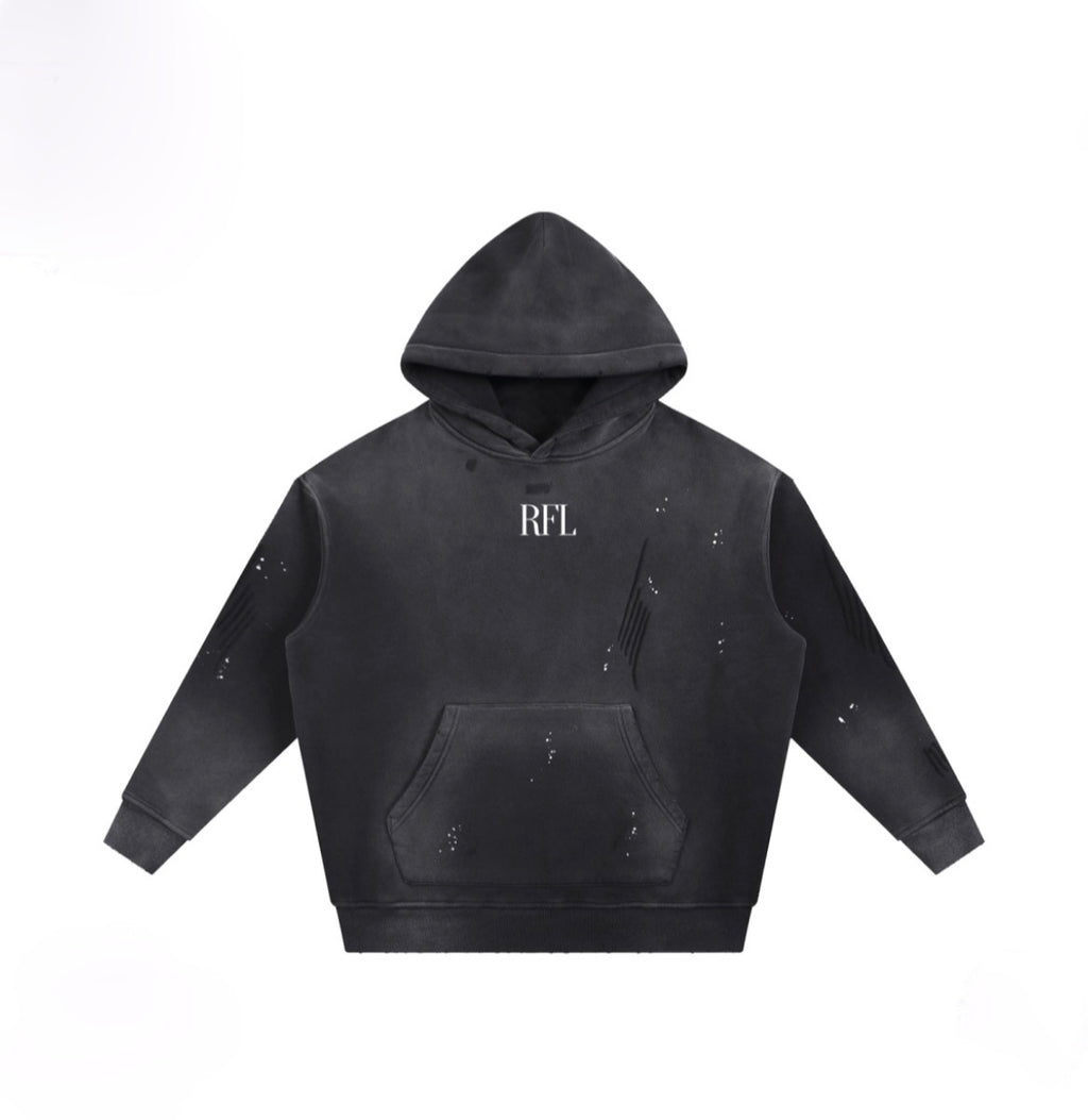 RFL Cluster Hoodie Black
