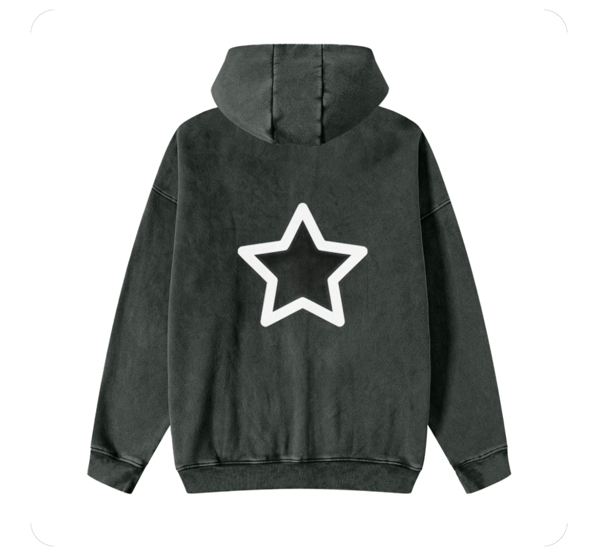Retro Star Black Jacket