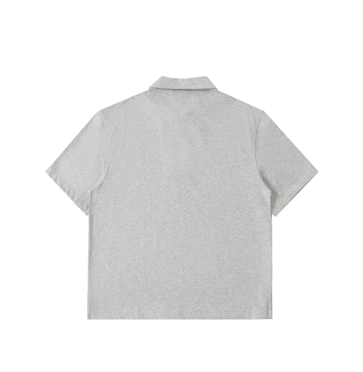 RFL Zipper Polo Gray