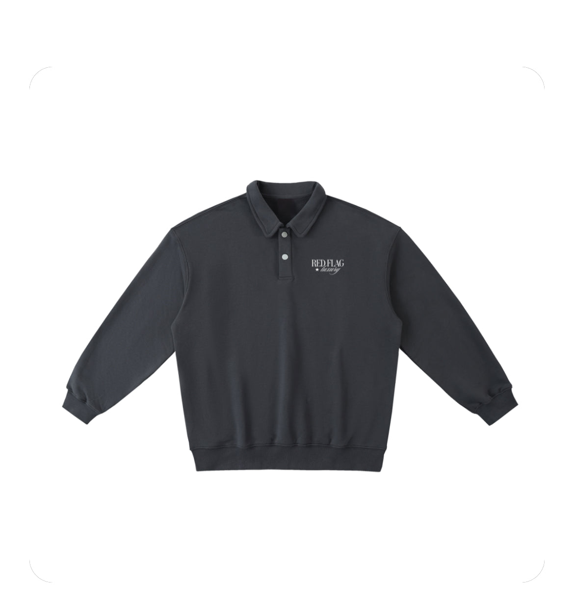 RFL Classic Polo Long-sleeve Grey